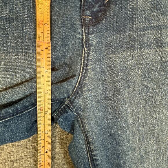 Curve Appeal Jeans Womens 30 Blue Medium Wash Stretch Skinny Casual - Picture 7 of 10